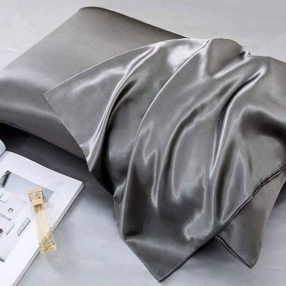 Pure Silk Pillowcase Set for Standard Pillow Size – Antibacterial, Hypoallergenic, and Hair-Friendly Sheets & Pillowcases 12