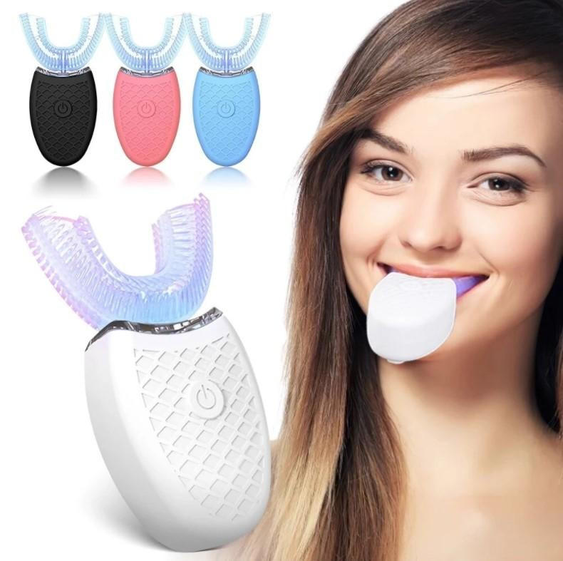 Curved Sonic Rechargeable Toothbrush - Halri