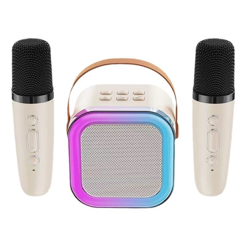 Portable Karaoke System With Bluetooth Mic