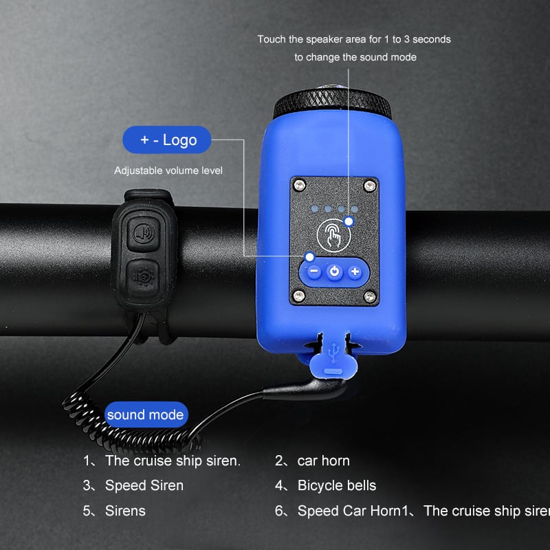 Loud Bicycle Alert Horn