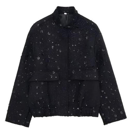 Leather Bomber Jacket