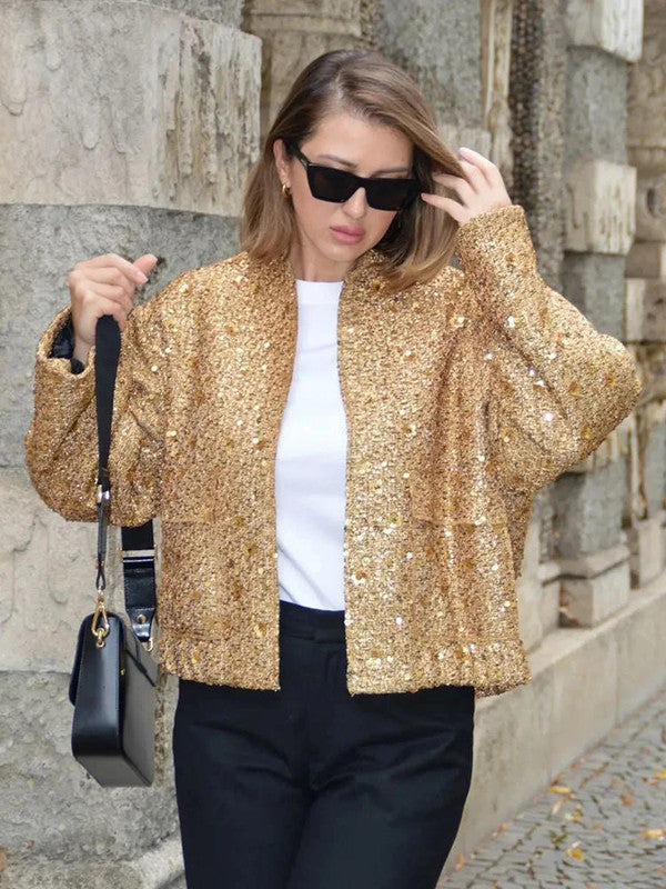 Leather Bomber Jacket