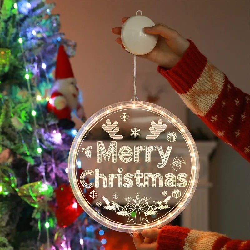Bright Christmas Tree Lamp Decor - Halri