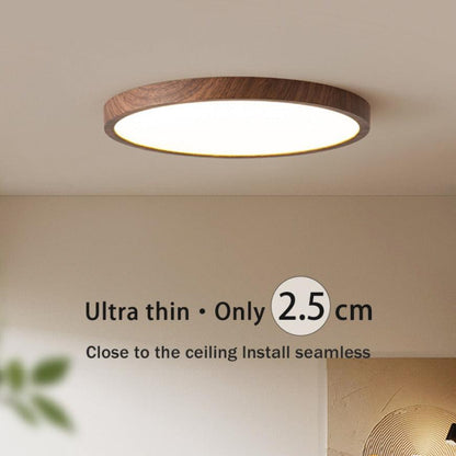 Stylish Round LED Ceiling Light Adjustable Brightness