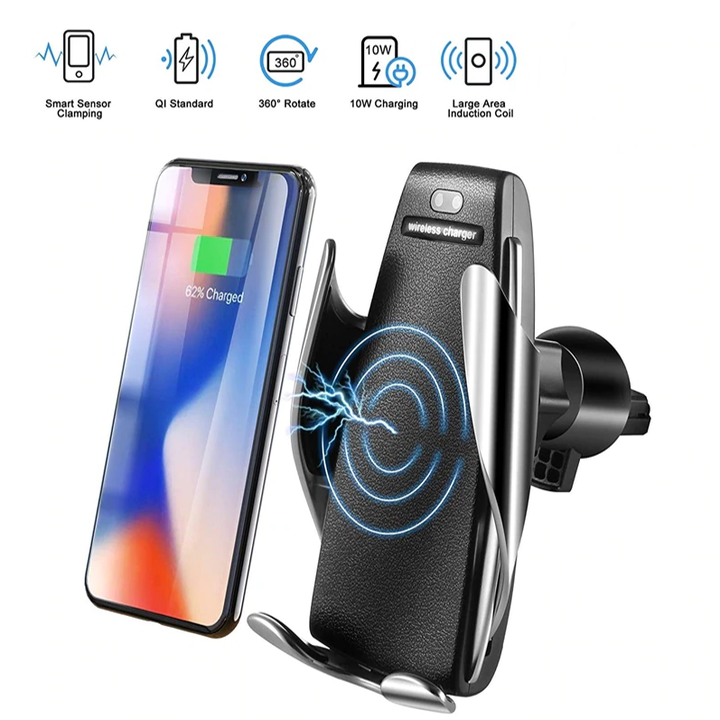 Smart Wireless Car Phone Mount Charger