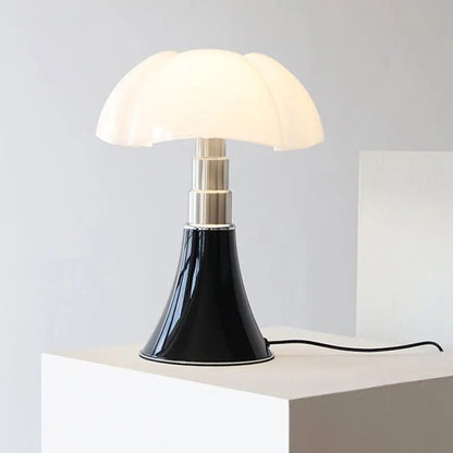 Elegant Floral Glass Table Lamp - Halri