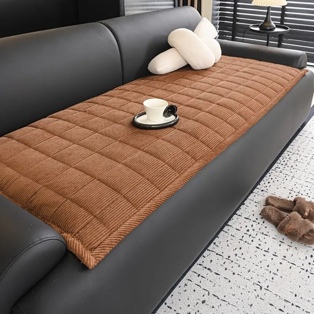 Stylish Quilted Sofa Protector Pad