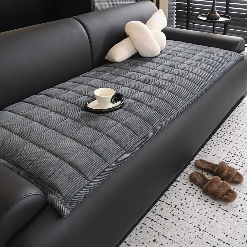 Stylish Quilted Sofa Protector Pad