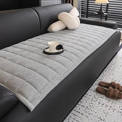 Stylish Quilted Sofa Protector Pad
