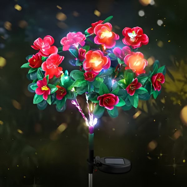 Glowing Dark Floral Decor