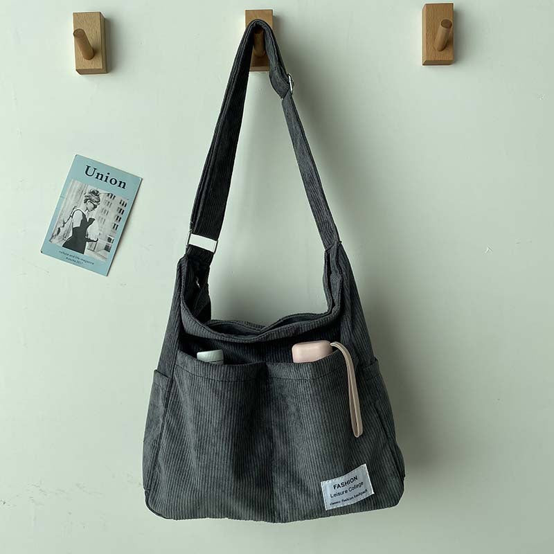Trendy Canvas Crossbody Purse