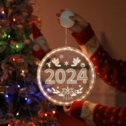 Bright Christmas Tree Lamp Decor