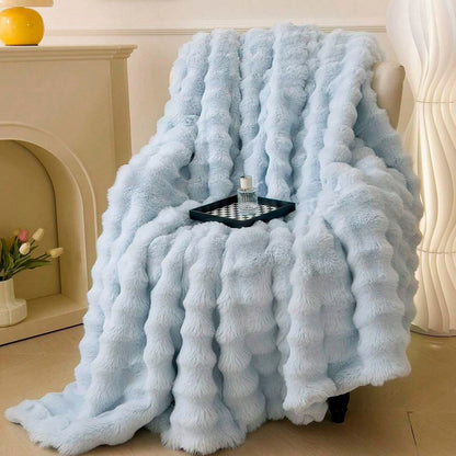 Cozy Plush Throw Blanket for Home and Gifts