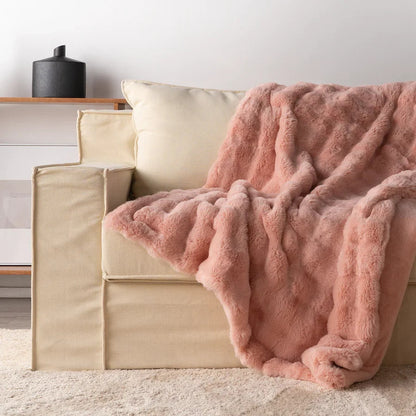 Cozy Plush Throw Blanket for Home and Gifts