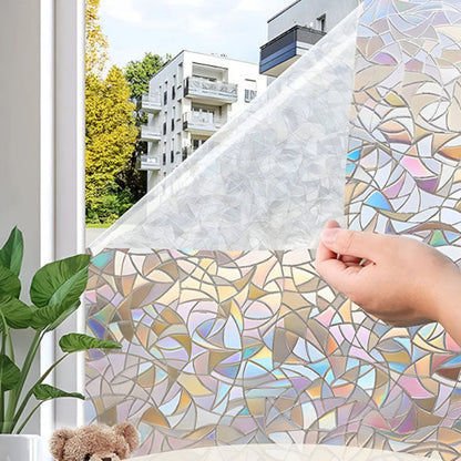 Decorative Window Sticker with UV Protection and Colorful Design - Halri