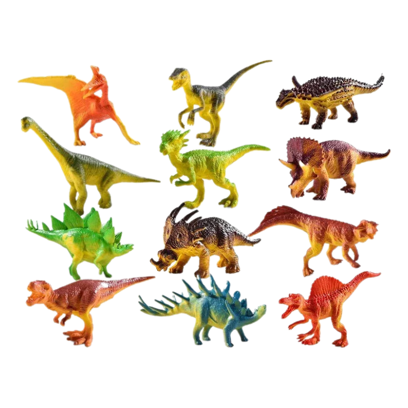 Colorful Dinosaur Building Blocks