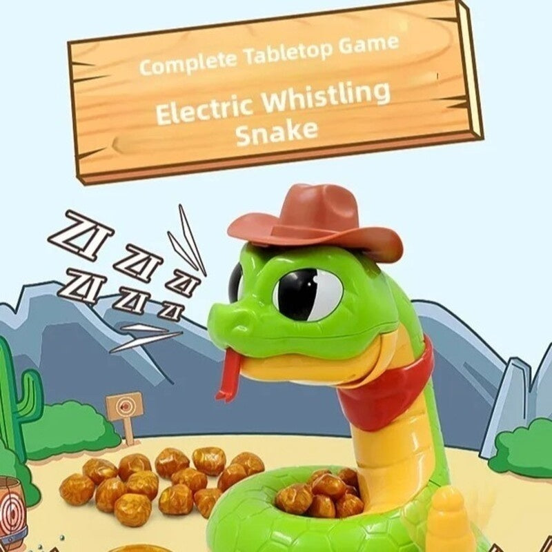 Rattlesnake Treasure Capture Challenge with Motion Sensing, Electric-Powered, Safe for Ages 3+
