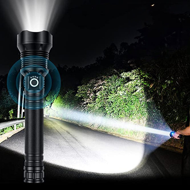 Bright Waterproof LED Torch 90000 Lumens Outdoor Light - Halri