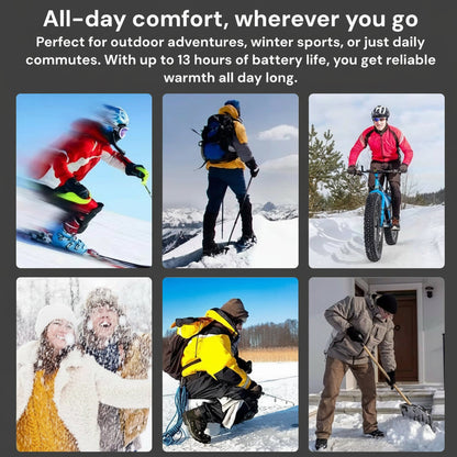 Warmth Insulated Rechargeable Foot Insoles
