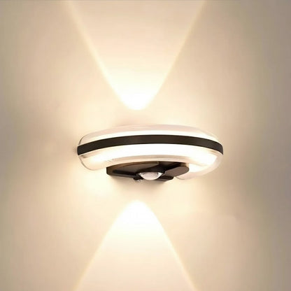 Waterproof Outdoor LED Sconce Light with Adjustable Brightness - Halri