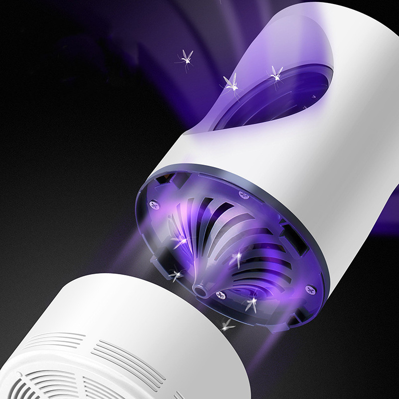 Rechargeable Mosquito Trap with Non-Toxic LED Light – Effective Mosquito Control Trap for Outdoor Areas up to 50 Sq M 2