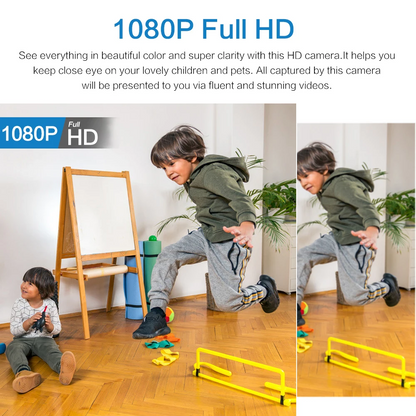 Small Wi-Fi Camera with Wide Angle Lens & Remote View