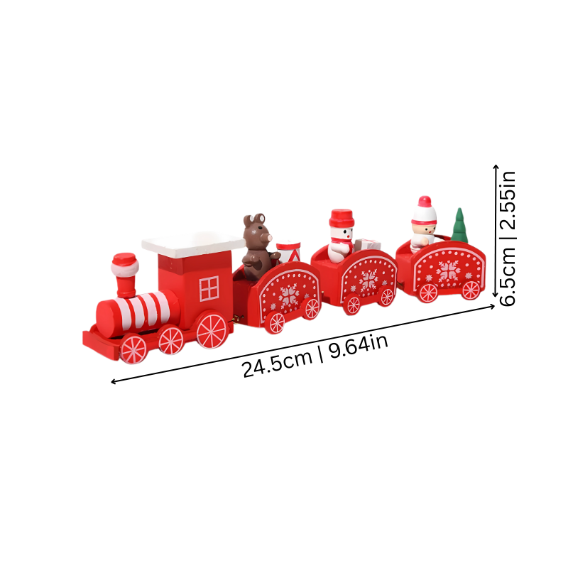 Natural Wood Train Track