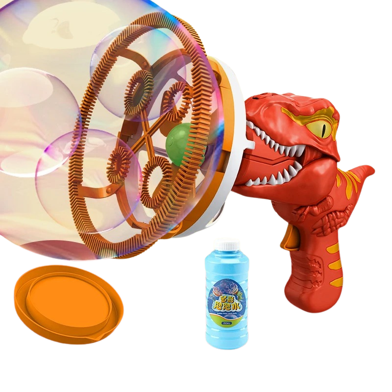 Fun Kids Dinosaur Bubble Blaster Machine