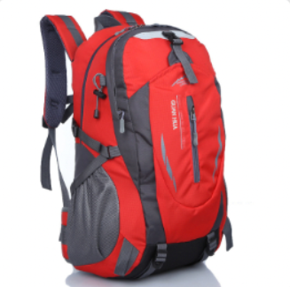 Durable 40L Hiking Backpack - Water Resistant Travel Bag
