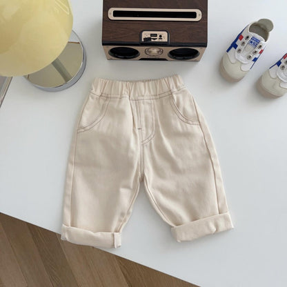 Comfortable Boy's Jeans - Soft Cotton, Elastic Waist