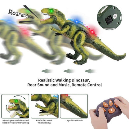 Fun LED Walking T-Rex Dinosaur Toy