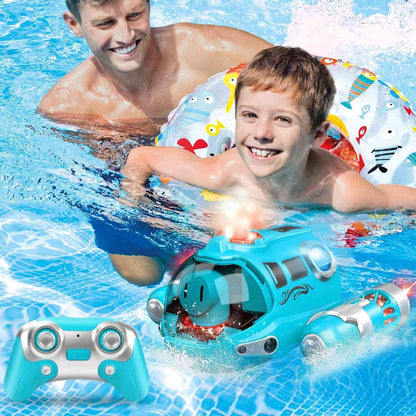 Remote Control Boat With Steam Spray, Waterproof, Easy Control, Safe for Ages 6+