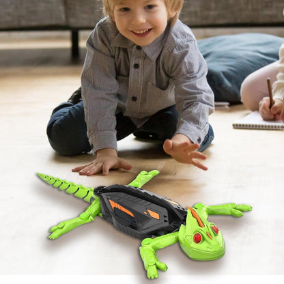 Fun Wall Climbing Toy with LED Eyes, Rechargeable - Halri