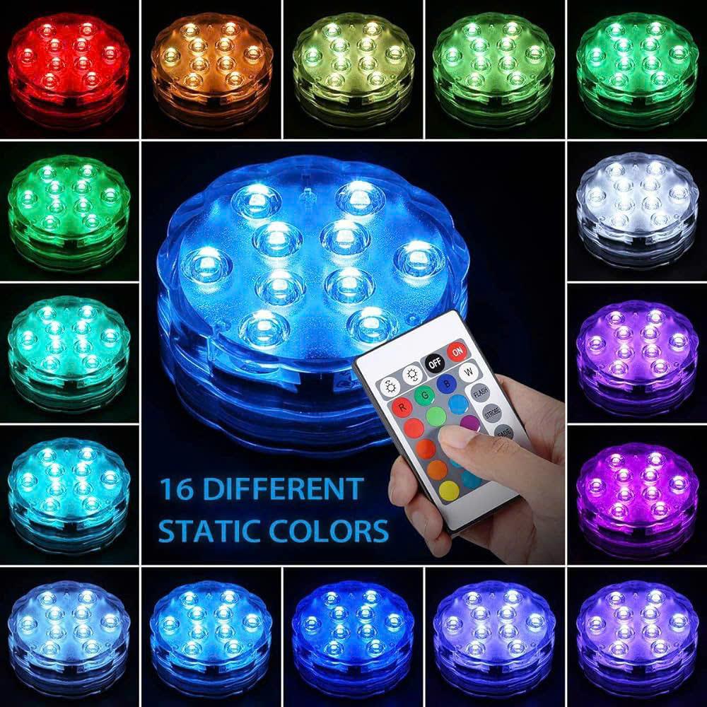 Remote Control Waterproof Magnetic Suction Cup LED Light – Adjustable Lighting Modes, Easy to Use