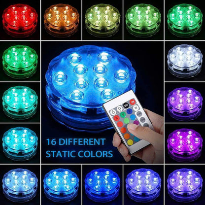 Remote Control Waterproof Magnetic Suction Cup LED Light – Adjustable Lighting Modes, Easy to Use