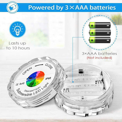 Remote Control Waterproof Magnetic Suction Cup LED Light – Adjustable Lighting Modes, Easy to Use