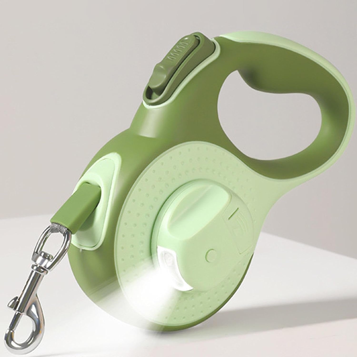 Retractable Dog Leash With Flashlight, 4 In 1 Dog Leash Retractable, Anti-Slip Handle