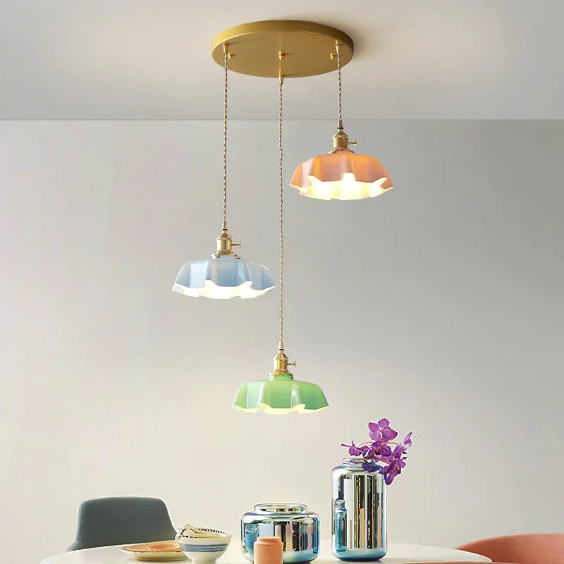 Luxurious Gold Pendant Light Fixture