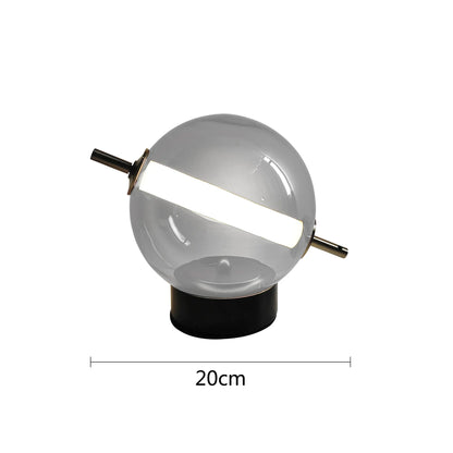 Vintage Glass Table Lamp with Soft Warm Light - Halri