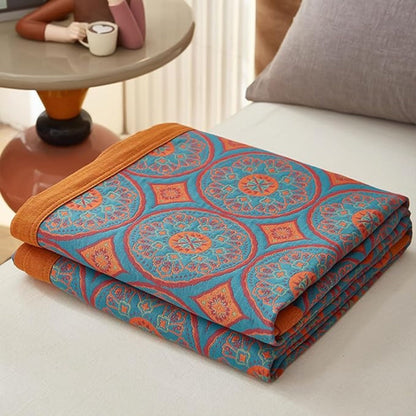 Soft Cotton Throw Blanket for Summer - Halri
