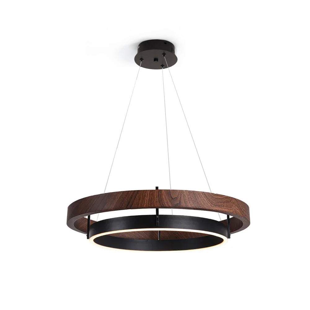 Stylish Double Ring LED Ceiling Light Fixture - Halri