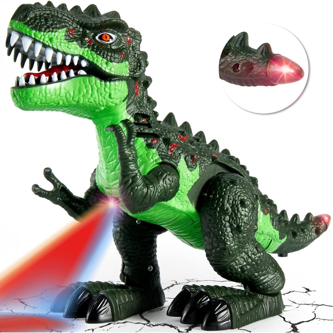 Fun Musical Dinosaur Toy with Lights and Sounds - Halri