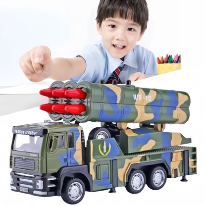 Fun Remote Control Car with Spinning Launcher and Flashing Lights - Halri