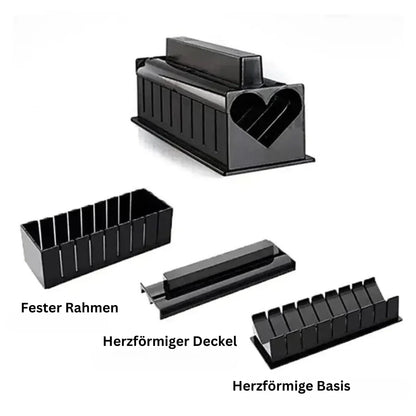 Deluxe Sushi Making Kit with Cutting Tools and Guides - Halri