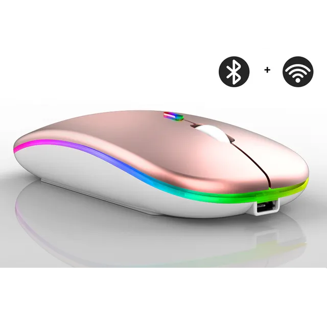 Compact Rechargeable Bluetooth Wireless Mouse