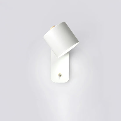 Simple Round Plug in Wall Light