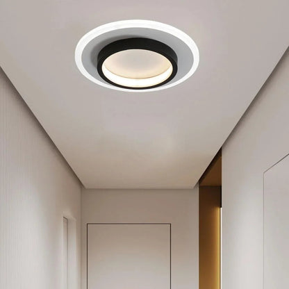 Contemporary Circular Pendant Kitchen Light Fixture - Halri