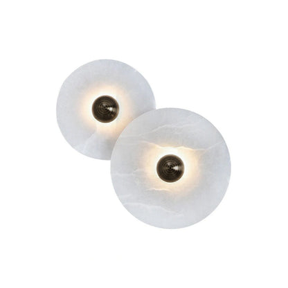 Classic White Round LED Ceiling Wall Light