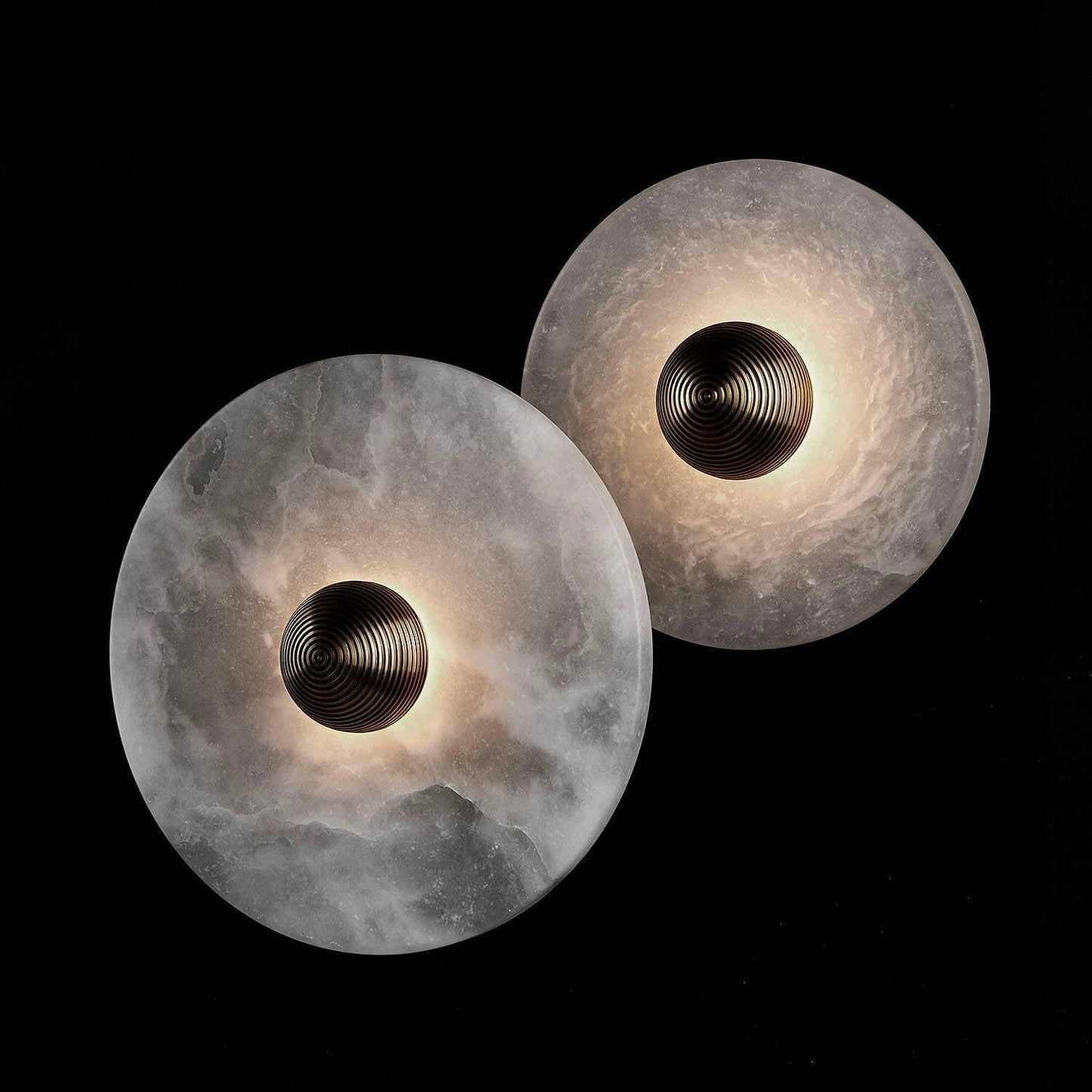 Classic White Round LED Ceiling Wall Light