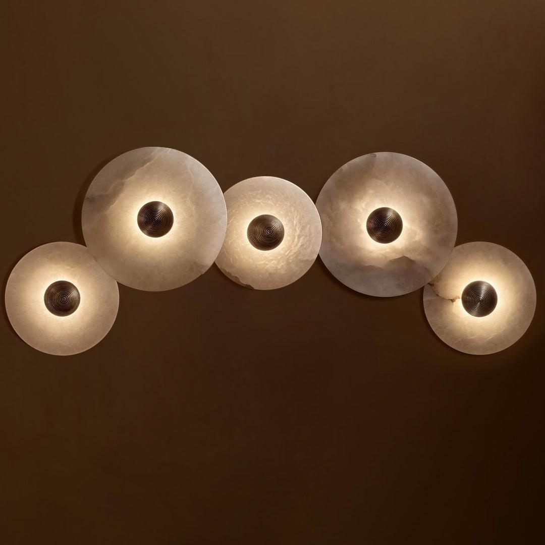Classic White Round LED Ceiling Wall Light